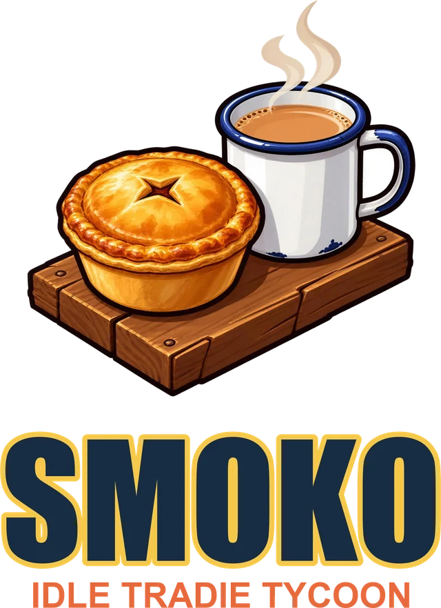 SMOKO design: a meat pie and a cup of tea