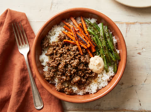 Korean-style beef bowl